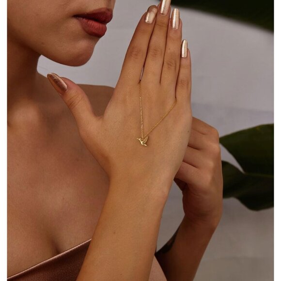 🆕 Women Gold Sun Moon Shell Summer Necklace Trendy Dainty Charm Simple Jewelry - Picture 6 of 8